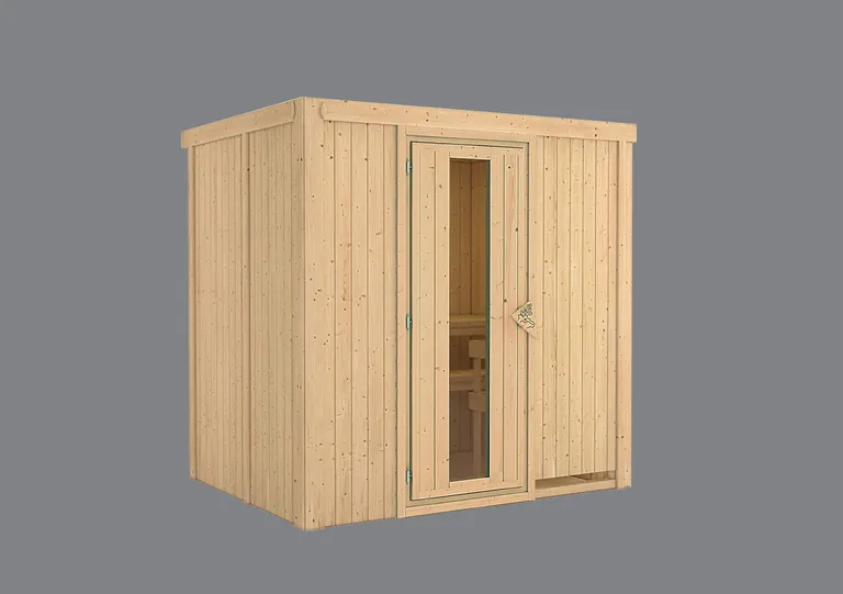 Karibu System-Sauna Bodin Fronteinstieg 68 mm 1