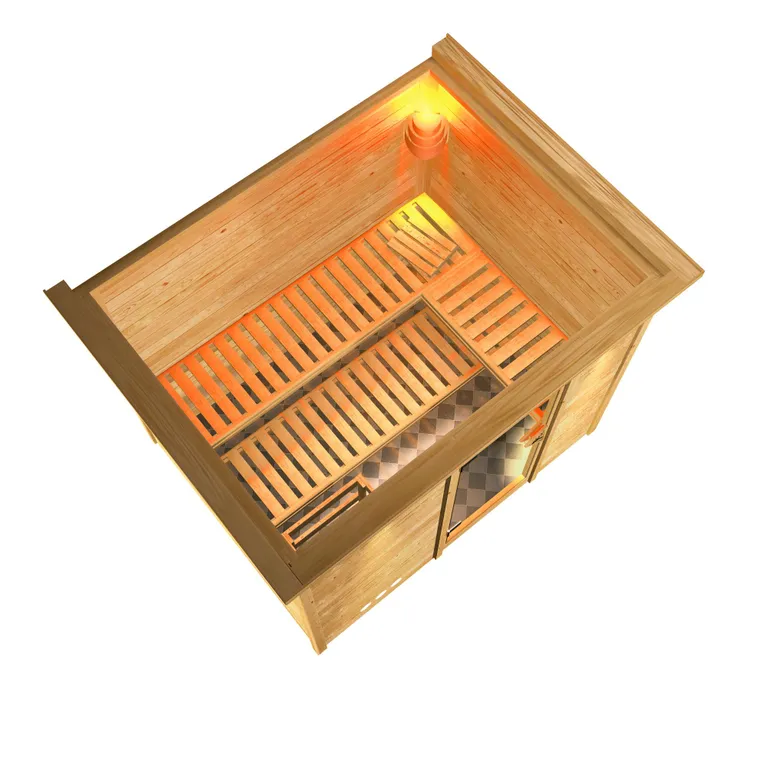 Karibu System-Sauna Sonara Fronteinstieg 40 mm 2