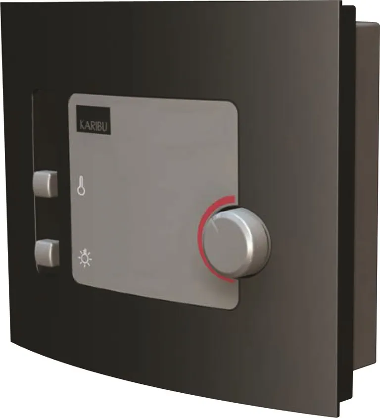 Woodfeeling Massivholz-Sauna Antonia Eckeinstieg 38 mm 5