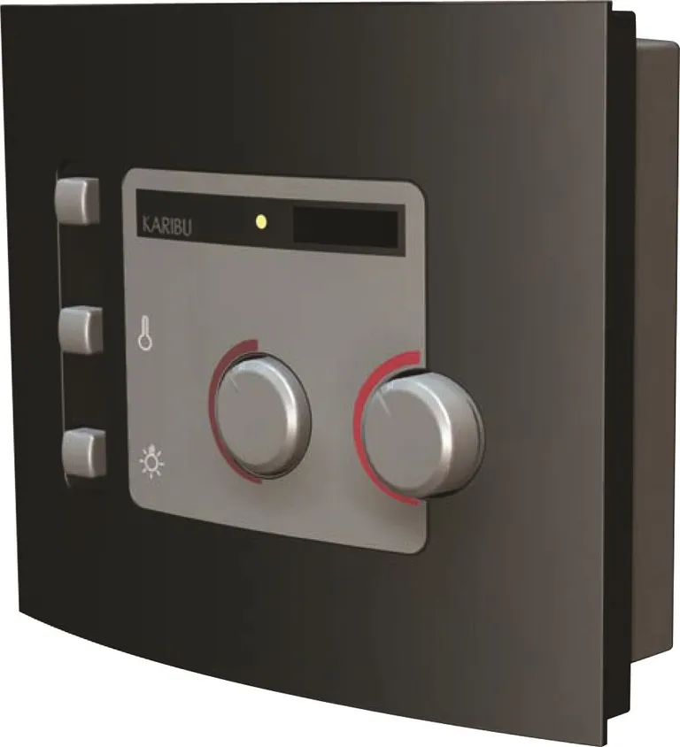 Woodfeeling Massivholz-Sauna Jella Eckeinstieg 38 mm 5