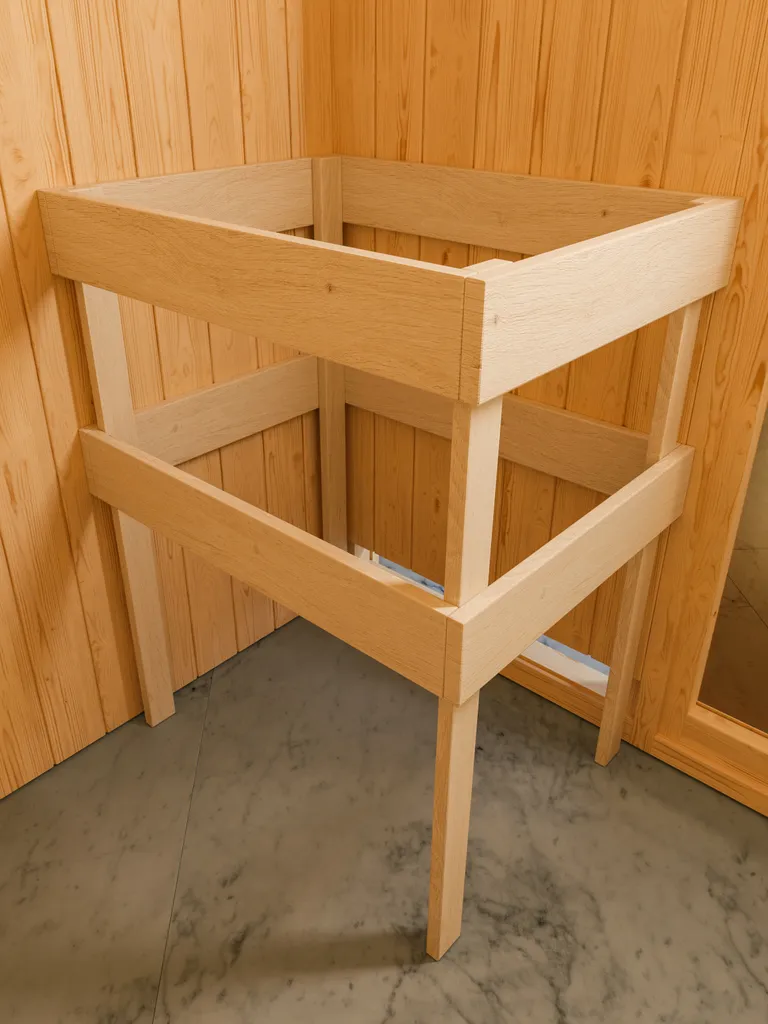 Woodfeeling System-Sauna Bodo Eckeinstieg 68 mm 6