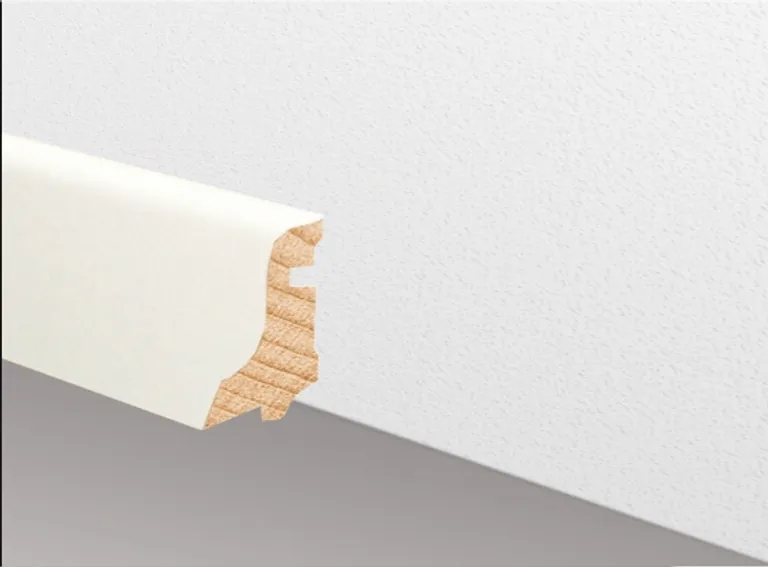 HORI Sockelleiste Eiche furniert weiss geölt 1