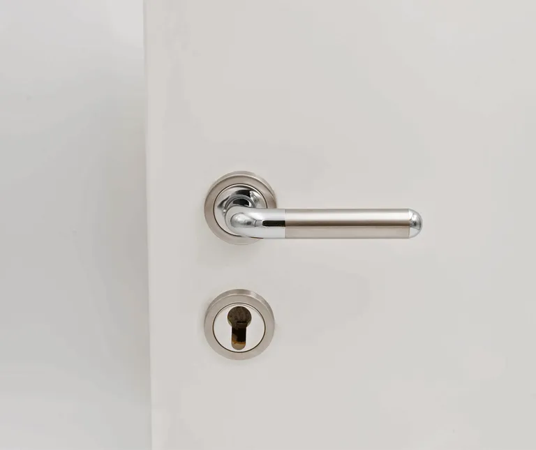 HORI Türgriff verchromt/Edelstahl matt Classic Bicolor 0