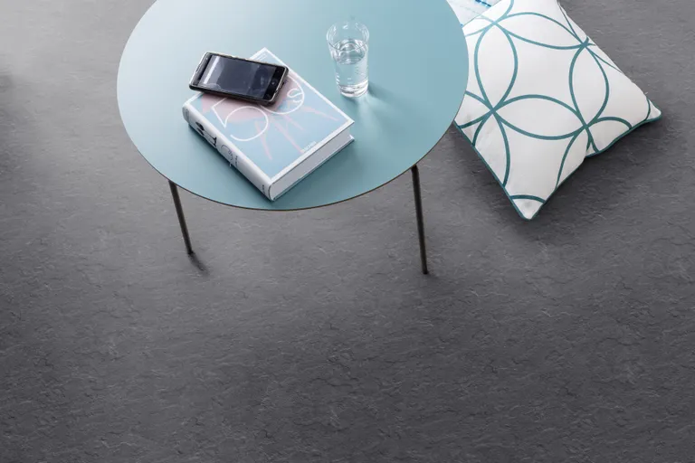 Gerflor Klebe-Vinylboden Dalle Vinyle Design 0220 Slate Anthracite Fliese selbstklebend 2