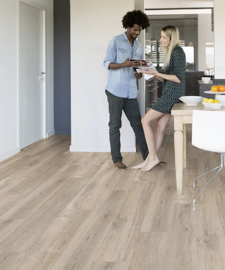 Gerflor Klebe-Vinylboden massiv Virtuo 30 baita taupe 2