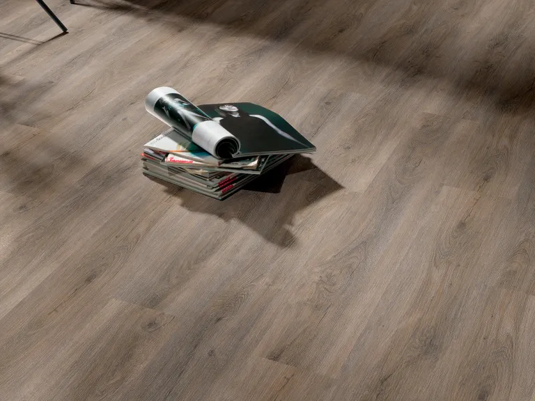 HORI Klick-Hartvinylboden Rigid SPC Eiche Luzern strukturiert Landhausdiele 3