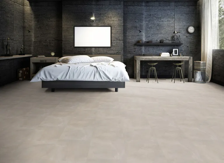 ter Hürne Klebevinylboden massiv Pro Stone Choice OF 2047 Stein Neapel hellbeige Fliese 6