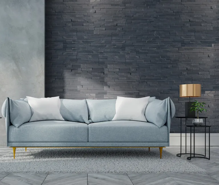 HORI Wandverkleidung Natursteinverblender Denali Schiefer Schwarz 11