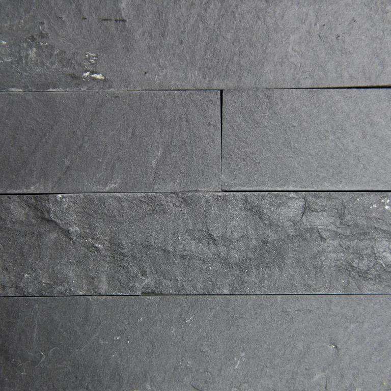 HORI Wandverkleidung Natursteinverblender Denali Schiefer Schwarz 1