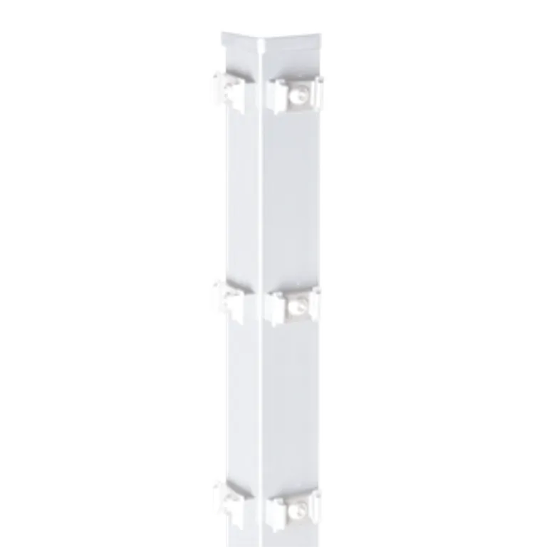 HORI Eckpfosten für Doppelstabmattenzaun Höhe 123 cm 0