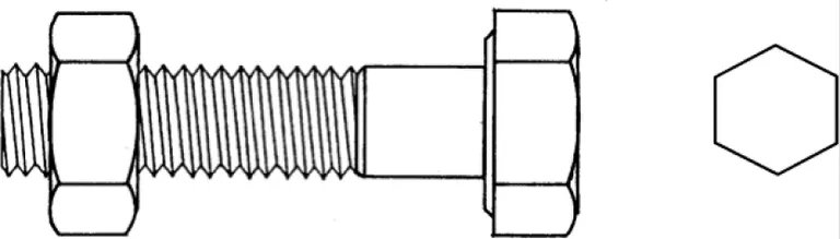 TETZNER & JENTZSCH Durchgangsschraube edelstahl M 10 x 110 mm 0