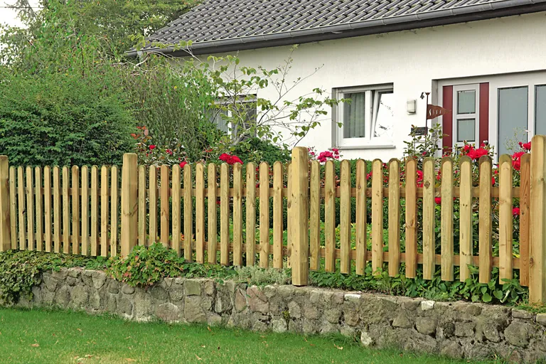 TETZNER & JENTZSCH Vorgartenzaun Heiko-Gartenzaun Tor gerade grün 1